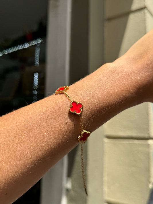 PULSERA VAN CLEEF TREBOL CON CAJA