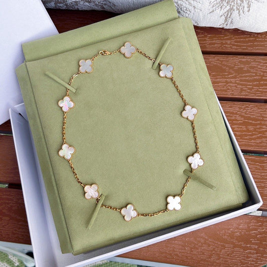 GARGANTILLA VAN CLEEF RODINADA 10 TREBOL