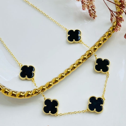 COLLAR VAN CLEEF REDONDODO 5 TREBOLES